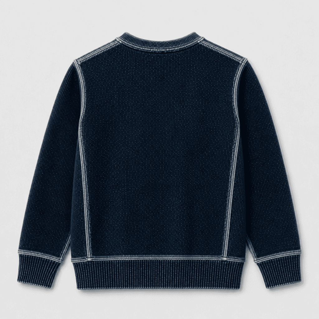 Сзади