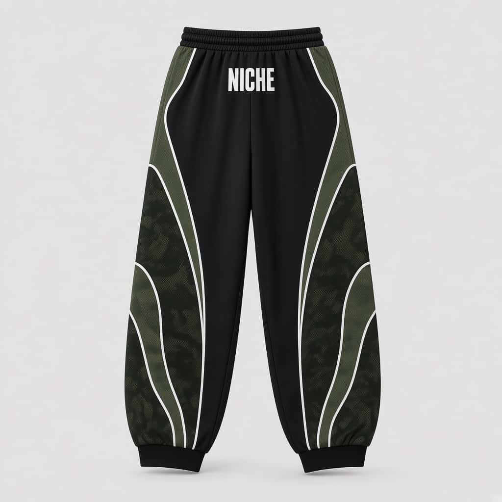 Mesh Pants Forest · Сзади