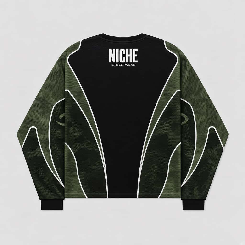 Mesh Jersey Forest · Сзади