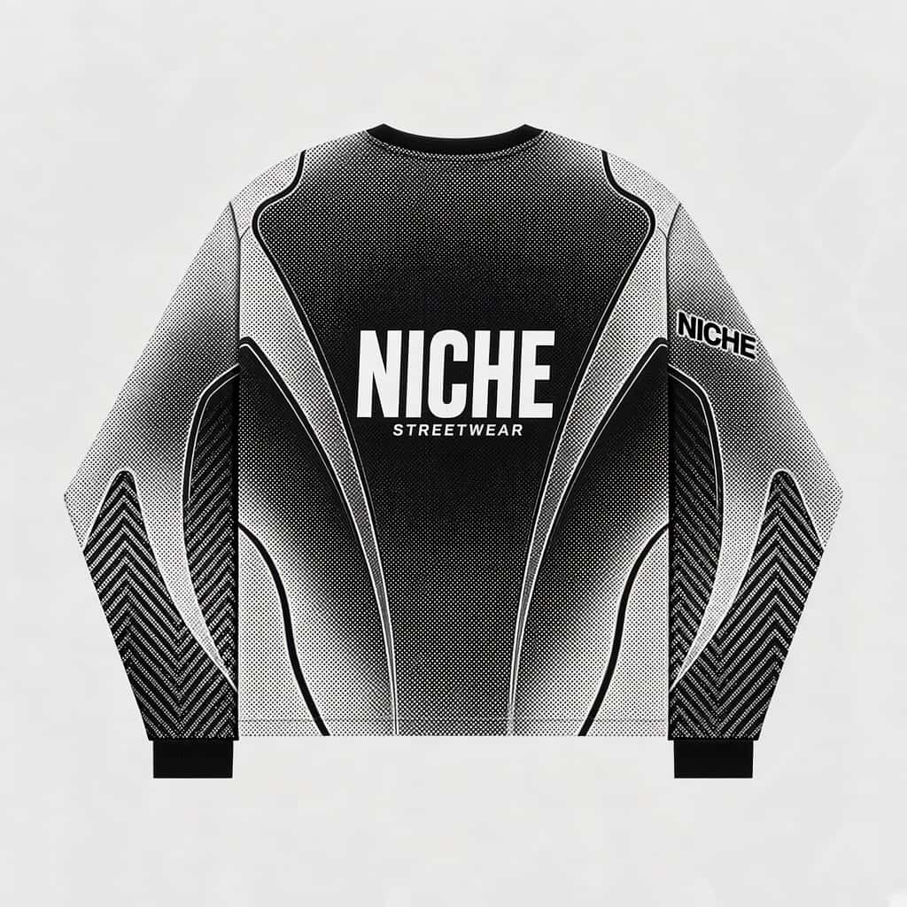 Mesh Jersey Halftone · Сзади