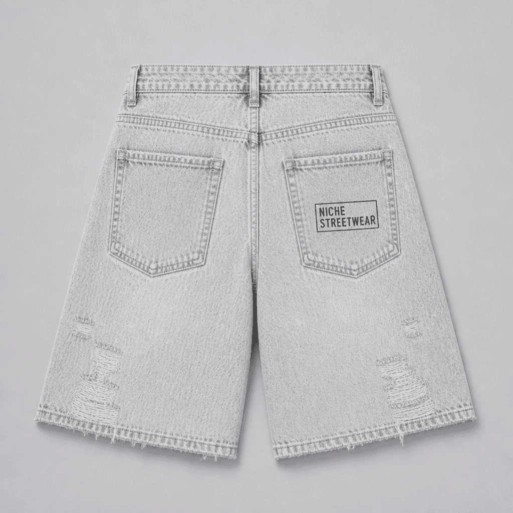Stamp Shorts Ice · Сзади