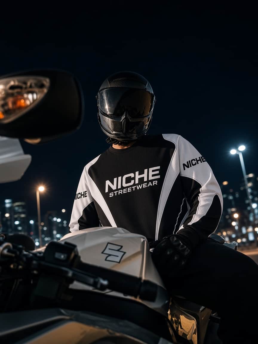 Black White Moto