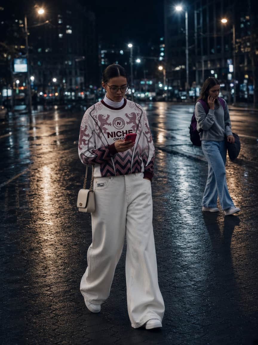 Crest Oxblood · White
