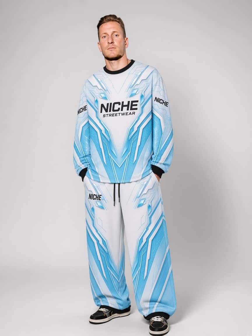 Set Mesh Armor Cyan