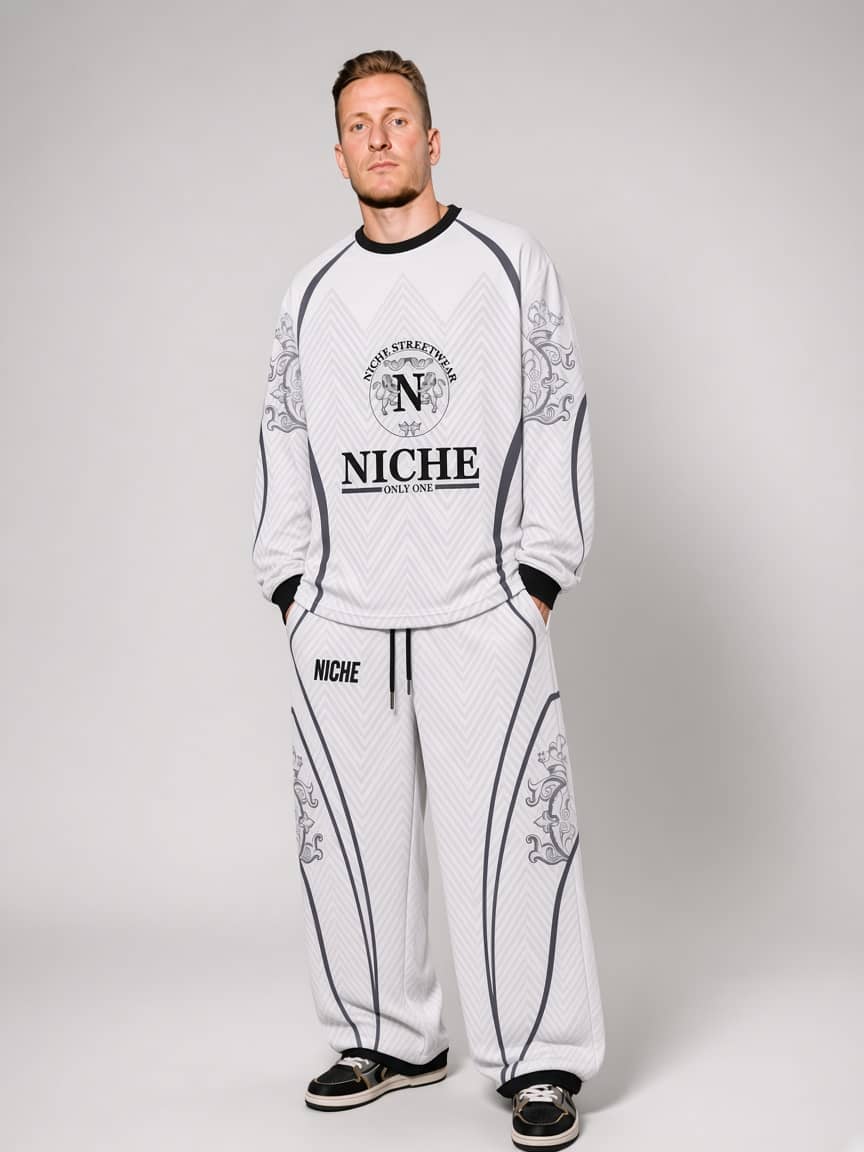 Set Mesh Crest White
