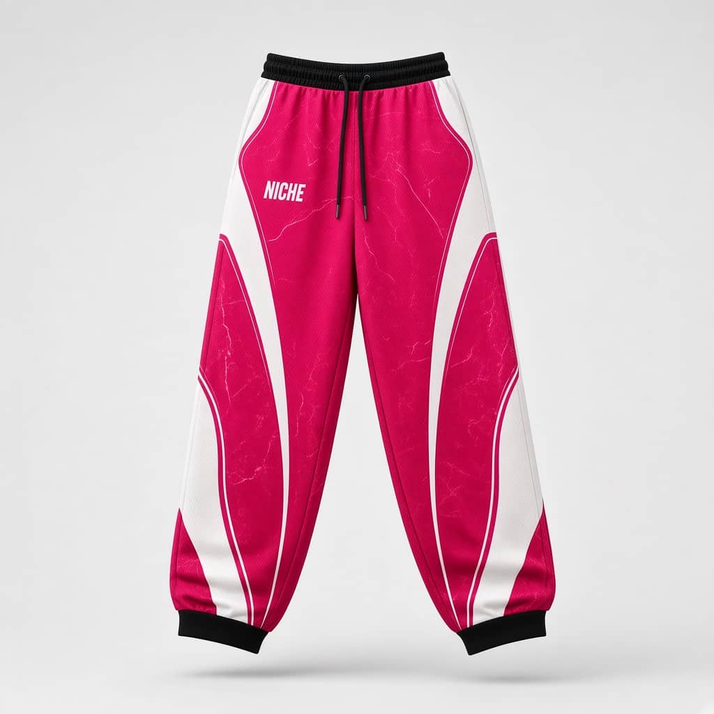 Mesh Pants Spark Pink