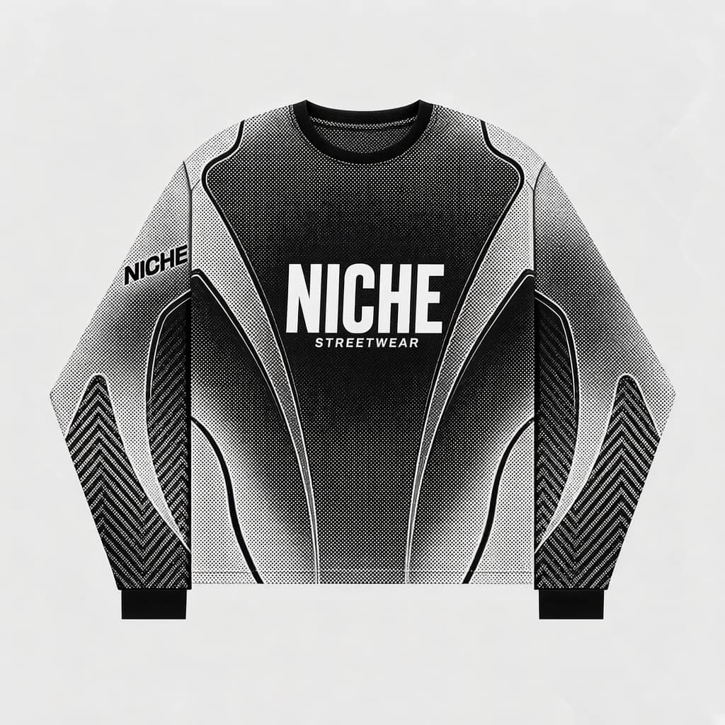 Mesh Jersey Halftone