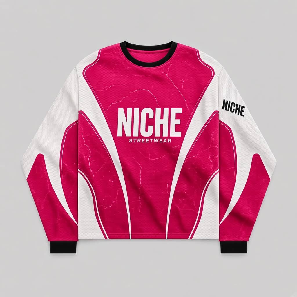 Mesh Jersey Spark Pink