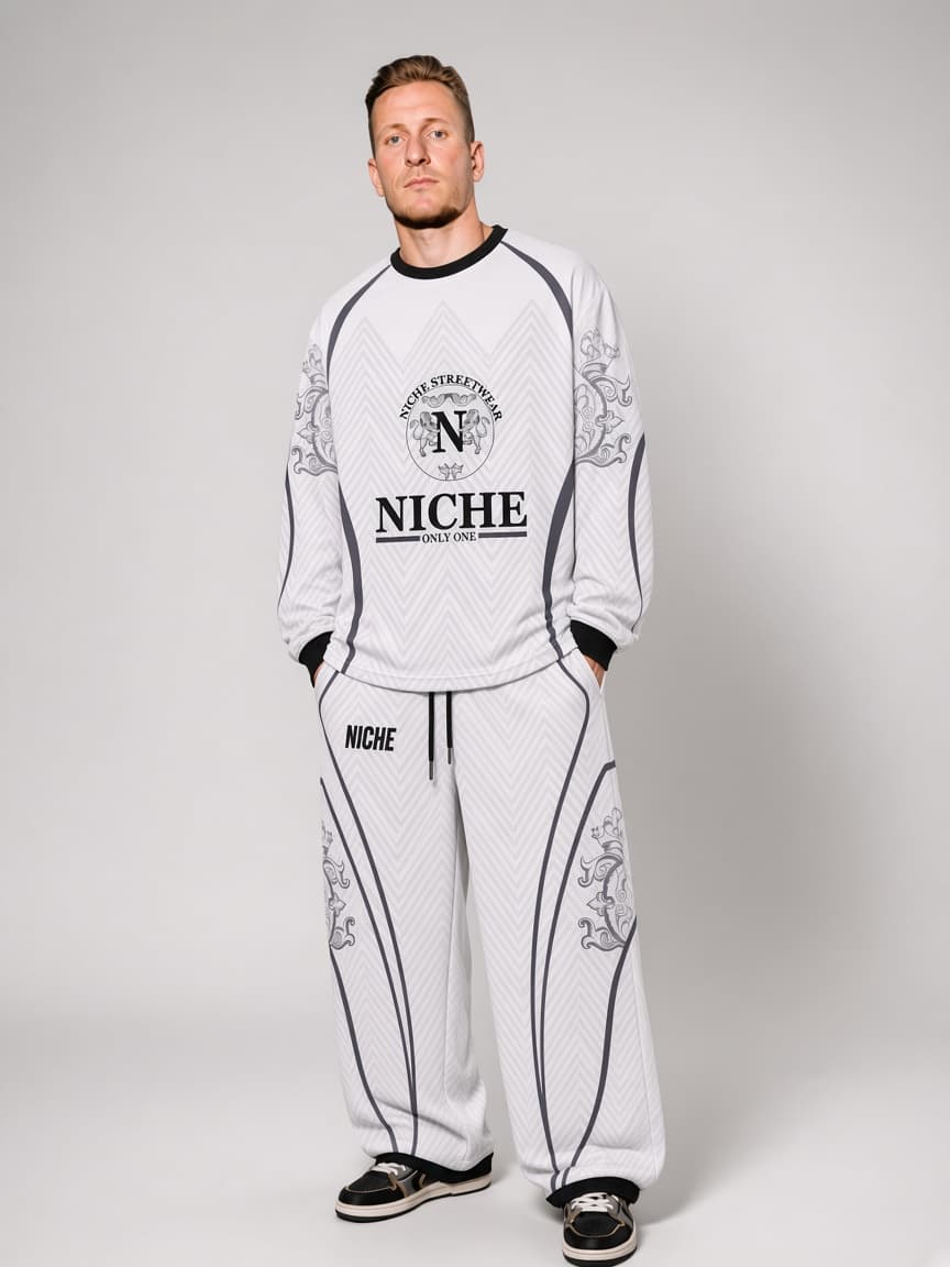 Set Mesh Crest White — Сет