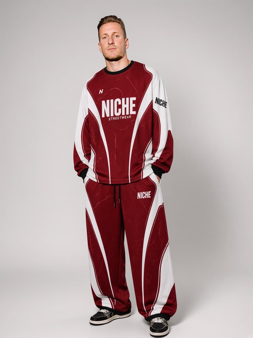 Set Mesh Oxblood — Сет