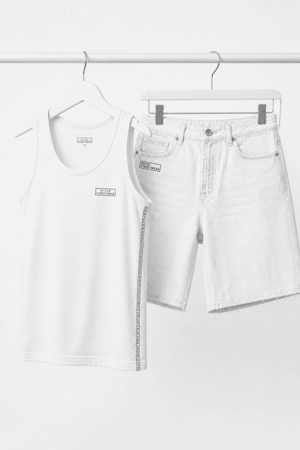 Set Valkyrie White + Shorts — Сет