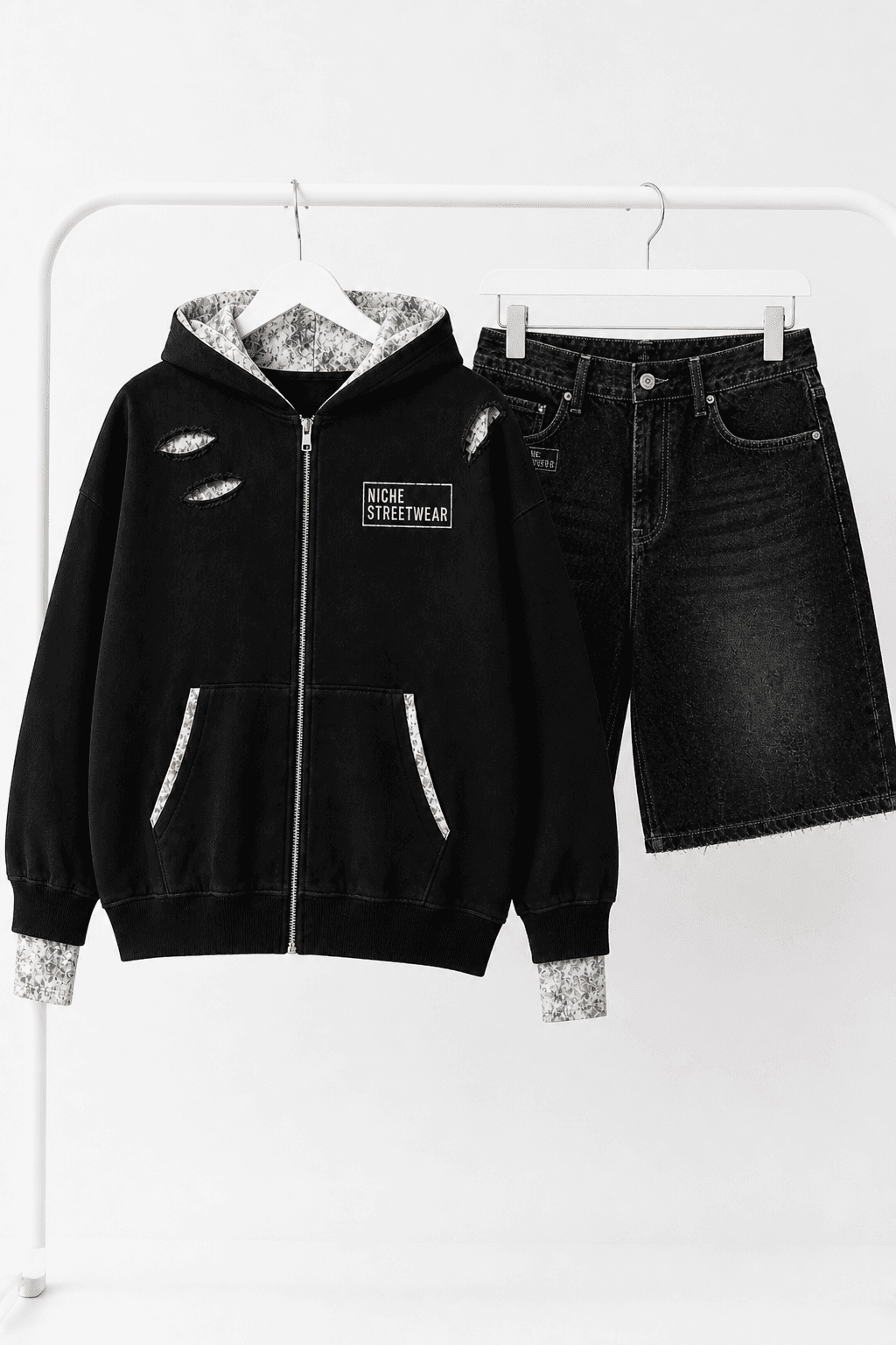 Set Zip + Shorts — Сет