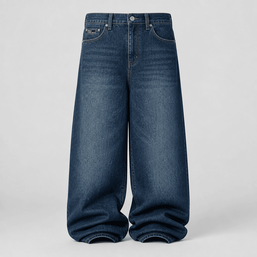Stamp Jeans Indigo — Спереди