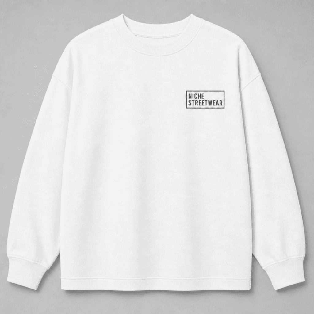 Stamp Long White — Спереди