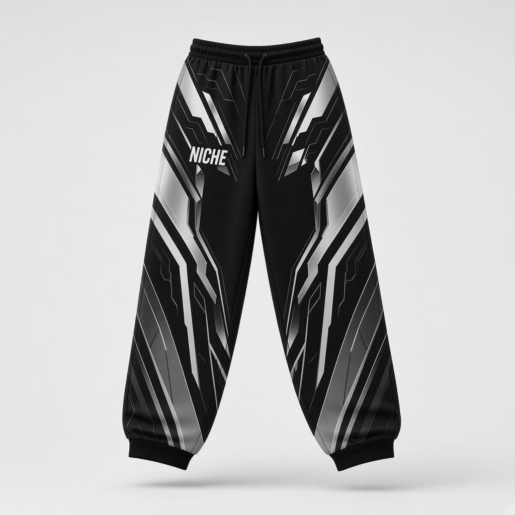 Mesh Pants Armor Chrome — Спереди