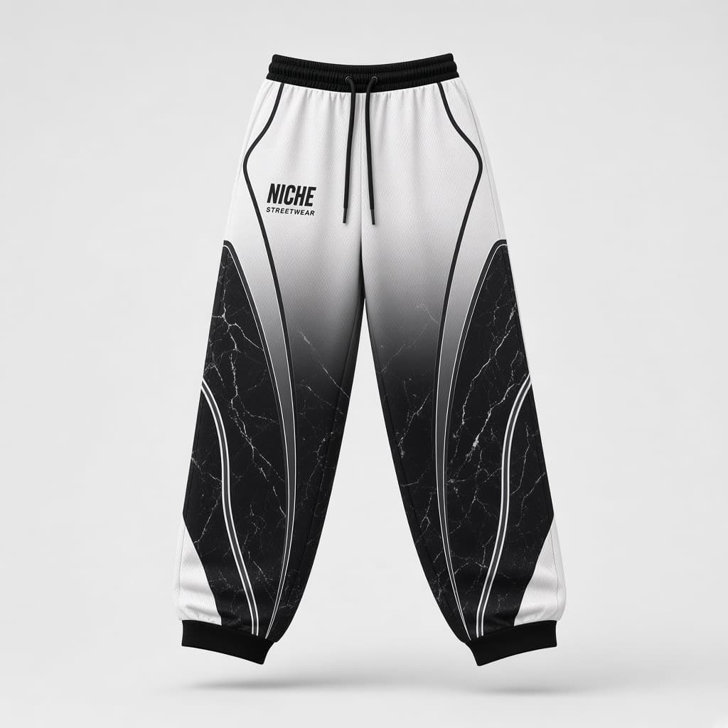 Mesh Pants Currency — Спереди