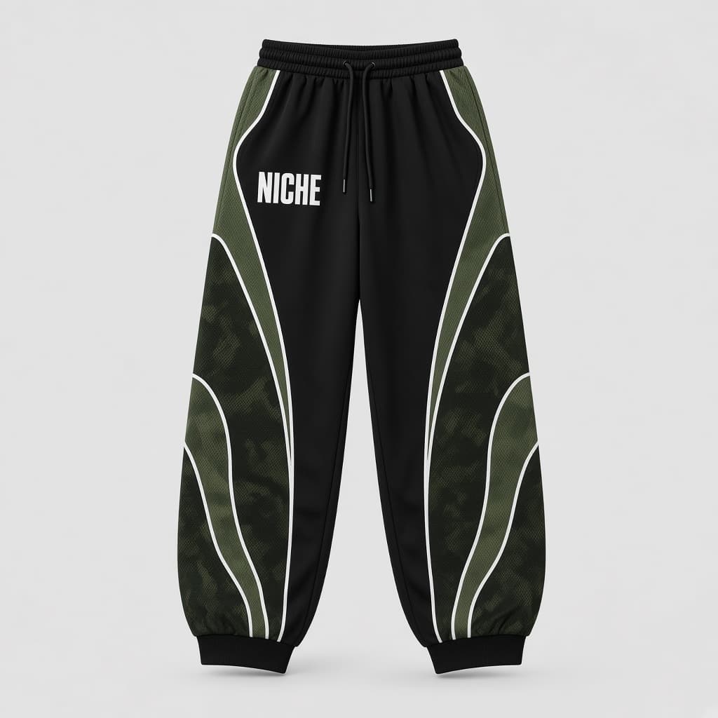 Mesh Pants Forest — Спереди