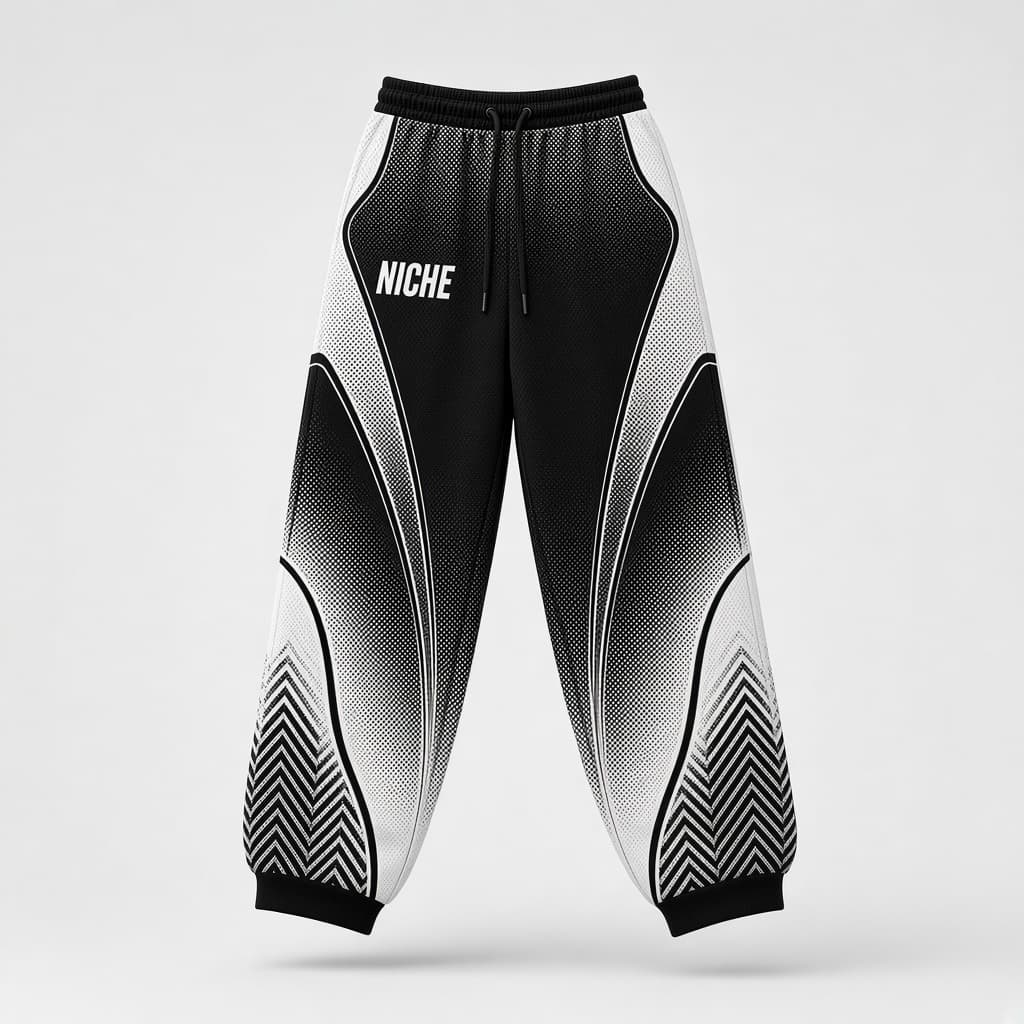 Mesh Pants Halftone — Спереди