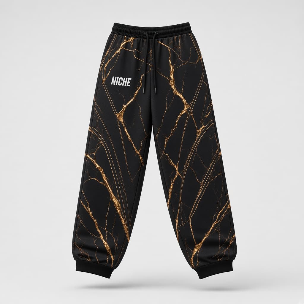 Mesh Pants Kintsugi — Спереди
