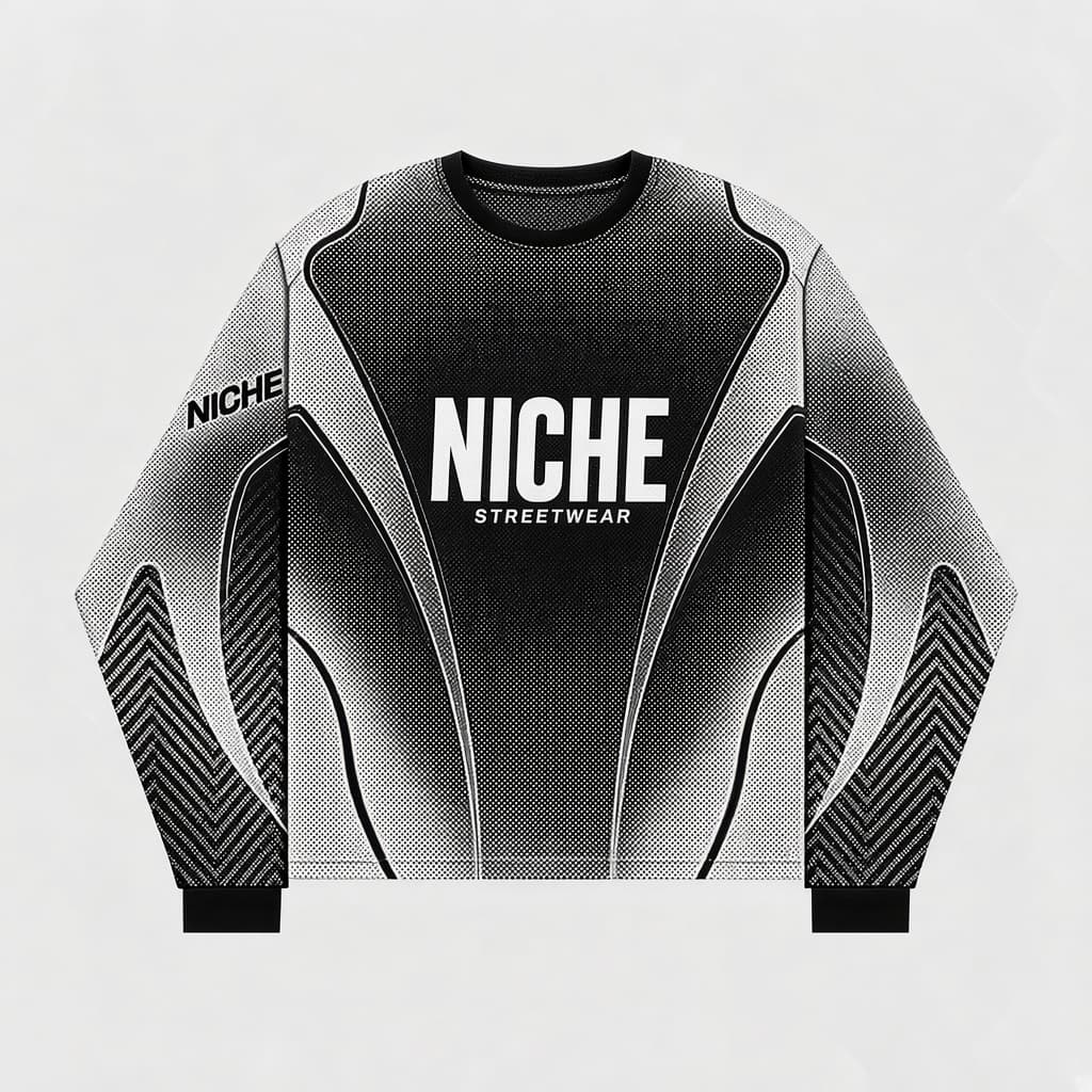Mesh Jersey Halftone — Спереди