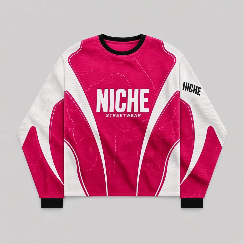 Mesh Jersey Spark Pink — Спереди