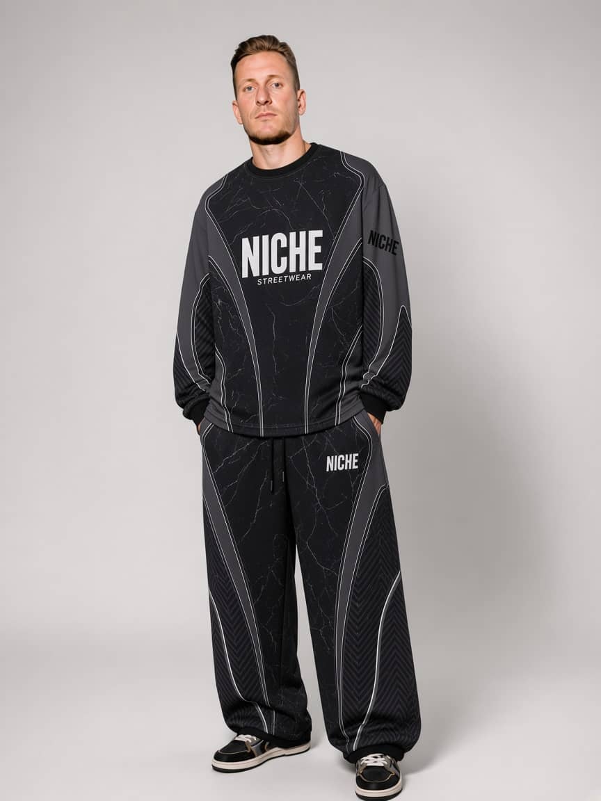 Set Mesh Luxe Black
