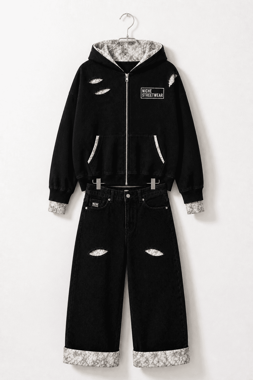 Set Zip + 04 Black